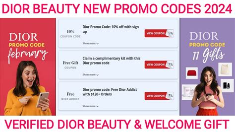 dior promo code september 2021|dior beauty promo code.